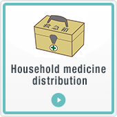 Household medicine distribution